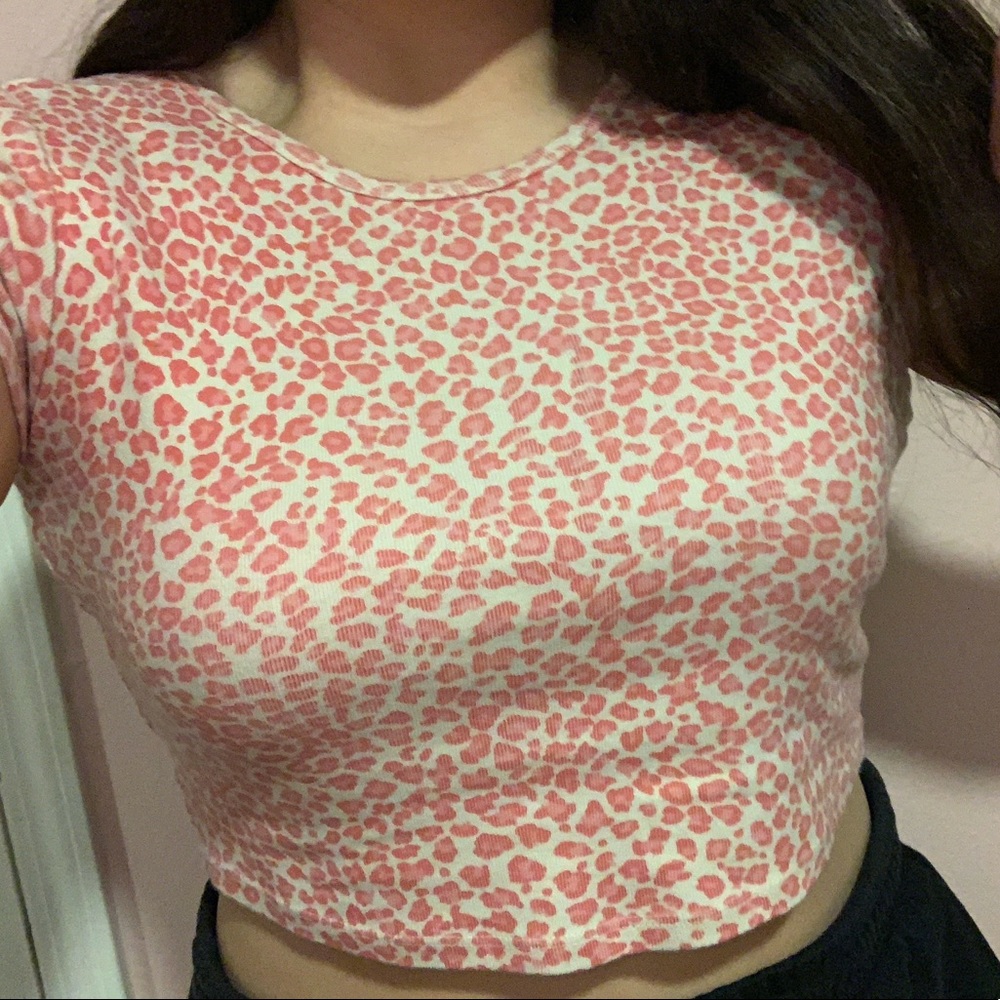 Pink Cheetah Tee